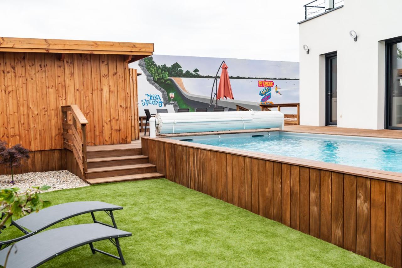 Frenchyhomes☆Villadeluxe☆Plage☆Piscine Андернос-ле-Бен Екстериор снимка