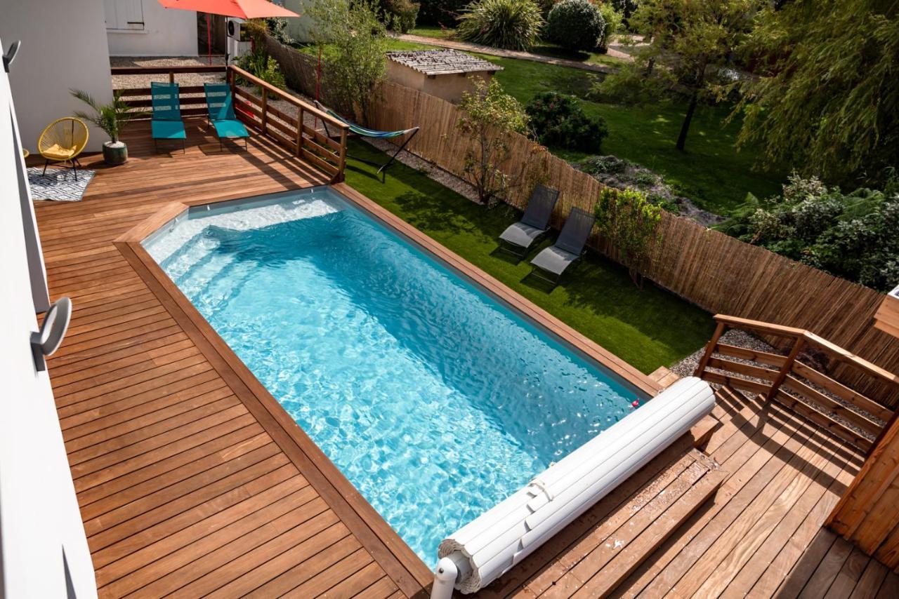 Frenchyhomes☆Villadeluxe☆Plage☆Piscine Андернос-ле-Бен Екстериор снимка